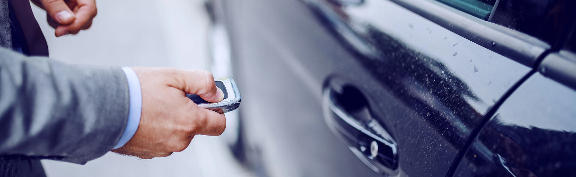 Man locked out of car needing an auto locksmith in Rockford, IL