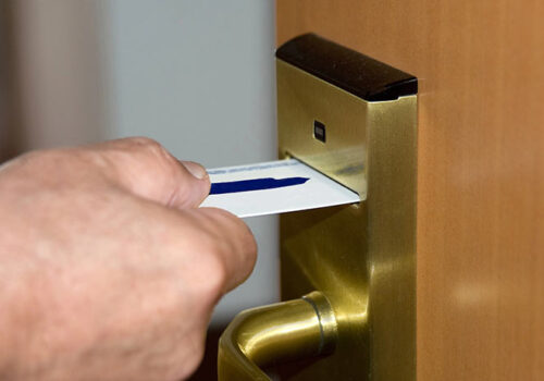 Card in door for access control systems in Janesville, WI