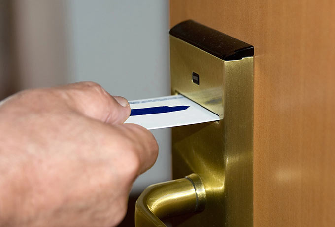 Card in door for access control systems in Janesville, WI